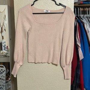 Steve Madden pink sweater